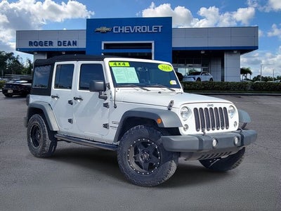 2016 Jeep Wrangler Unlimited Sport