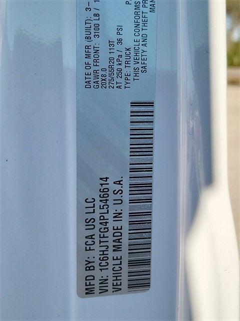 2023 Jeep Gladiator High Altitude