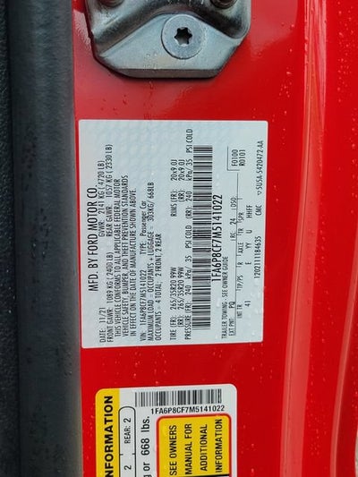 2021 Ford Mustang GT