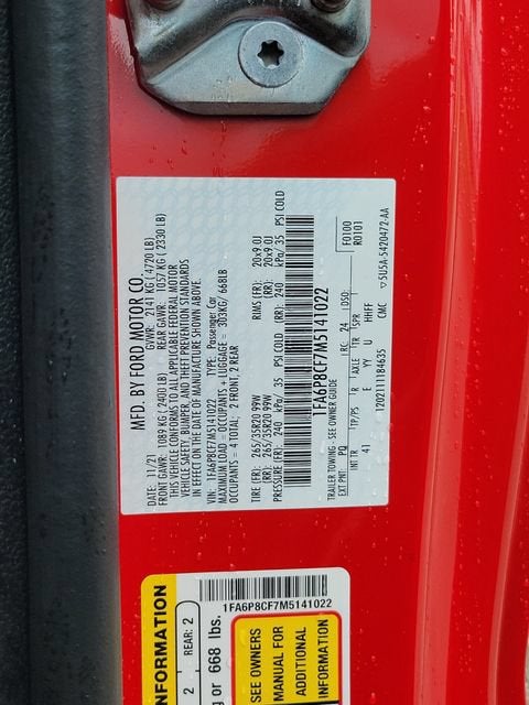 2021 Ford Mustang GT