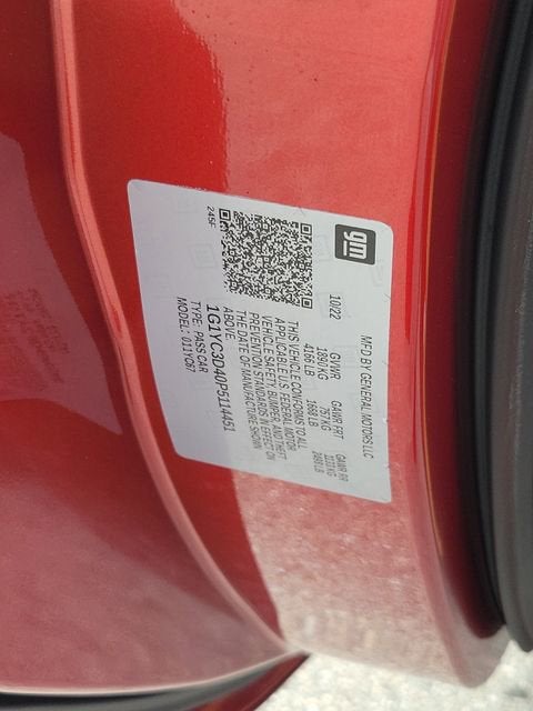 2023 Chevrolet Corvette Stingray 3LT