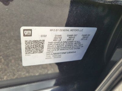 2022 Chevrolet Malibu LS