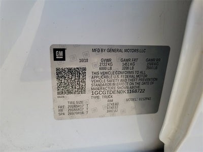 2019 Chevrolet Colorado 4WD Z71