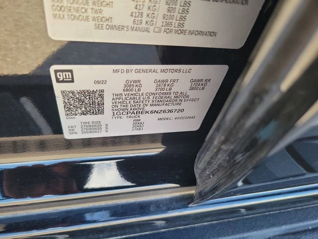 2022 Chevrolet Silverado 1500 Custom