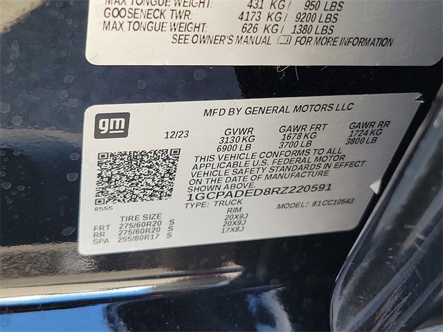 2024 Chevrolet Silverado 1500 RST