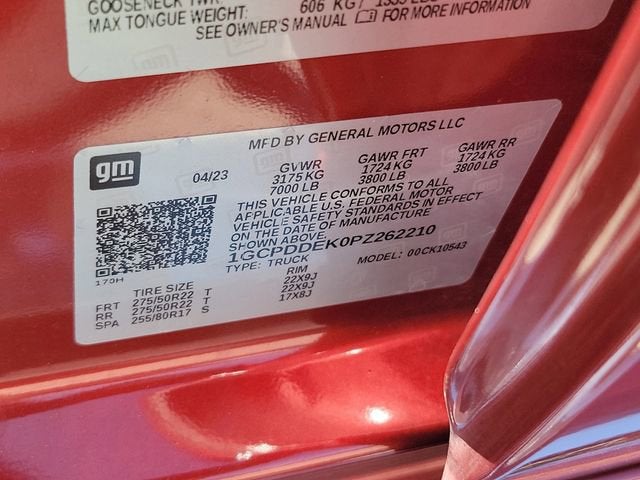 2023 Chevrolet Silverado 1500 LT