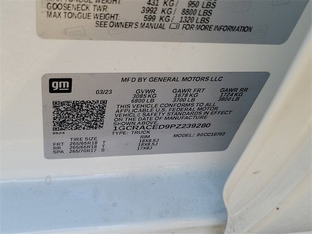 2023 Chevrolet Silverado 1500 LT