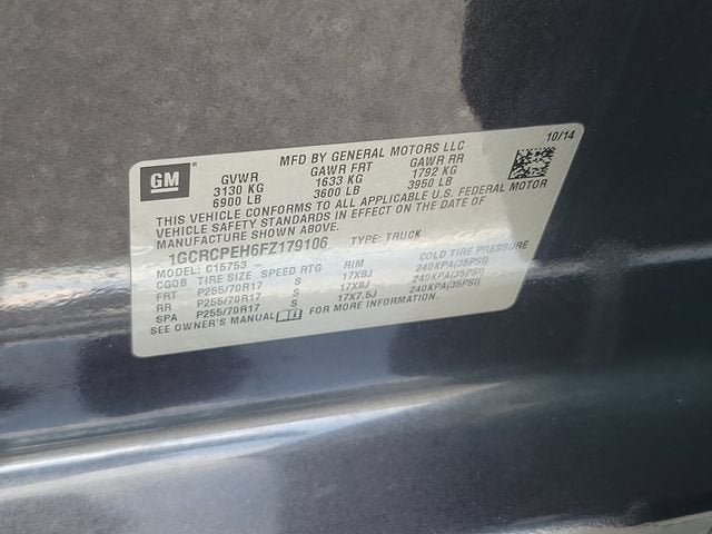 2015 Chevrolet Silverado 1500 LS