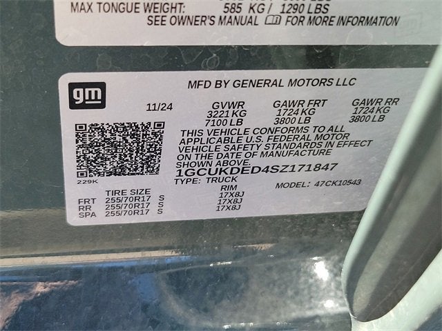 2025 Chevrolet Silverado 1500 LT