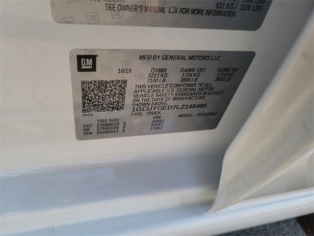 2020 Chevrolet Silverado 1500 LTZ