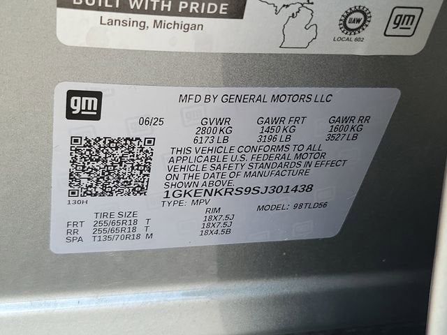 2025 GMC Acadia Elevation