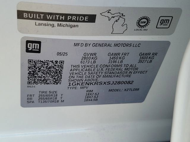 2025 GMC Acadia Elevation