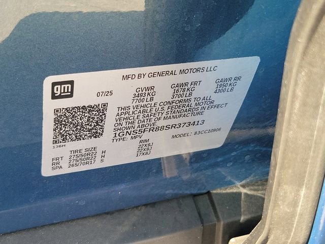 2025 Chevrolet Suburban Premier