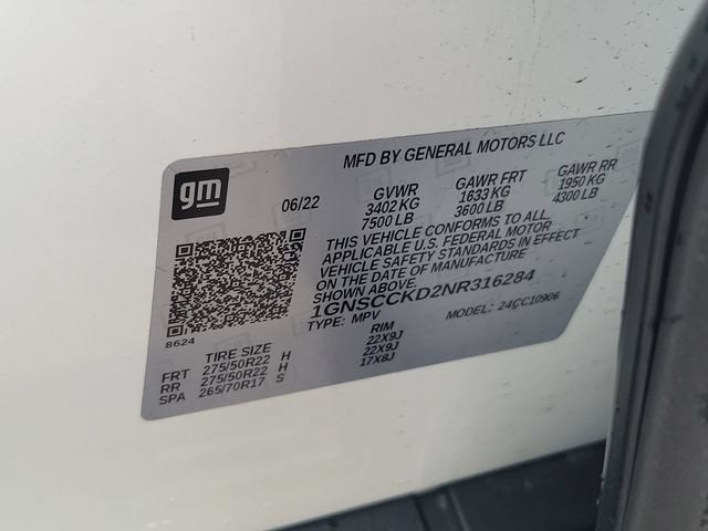 2022 Chevrolet Suburban LT