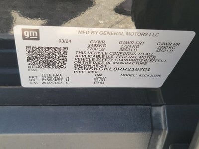 2024 Chevrolet Suburban High Country