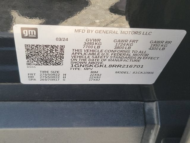 2024 Chevrolet Suburban High Country