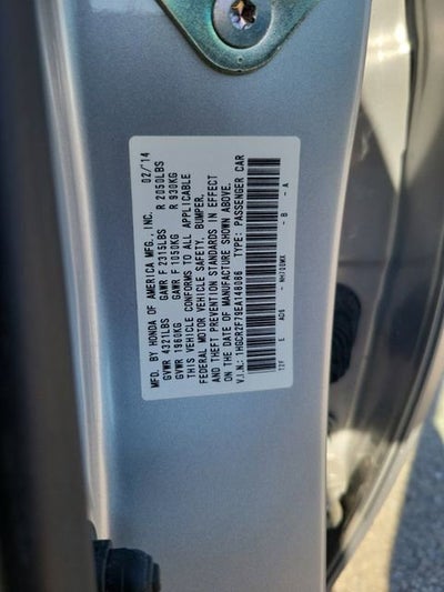 2014 Honda Accord Sedan EX