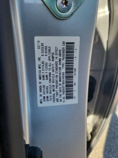 2014 Honda Accord Sedan EX