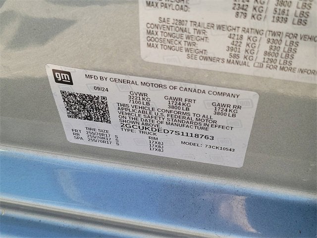 2025 Chevrolet Silverado 1500 LT