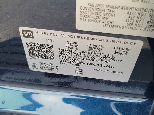 2023 Chevrolet Silverado 1500 Custom