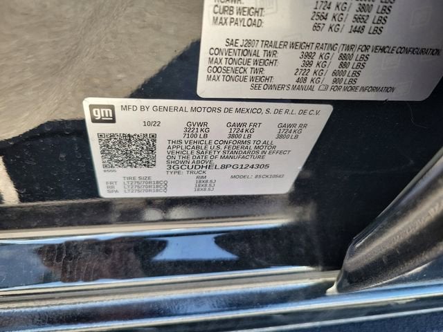 2023 Chevrolet Silverado 1500 ZR2