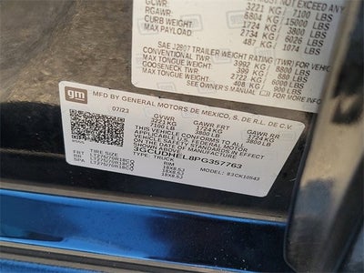 2023 Chevrolet Silverado 1500 ZR2