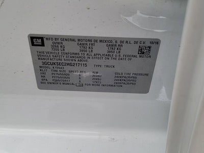 2017 Chevrolet Silverado 1500 LTZ