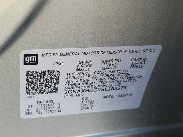 2025 Chevrolet Equinox LT