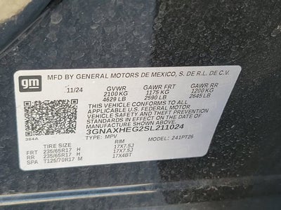 2025 Chevrolet Equinox LT