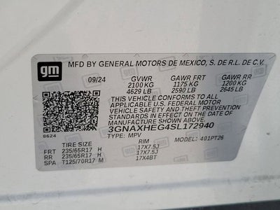2025 Chevrolet Equinox LT