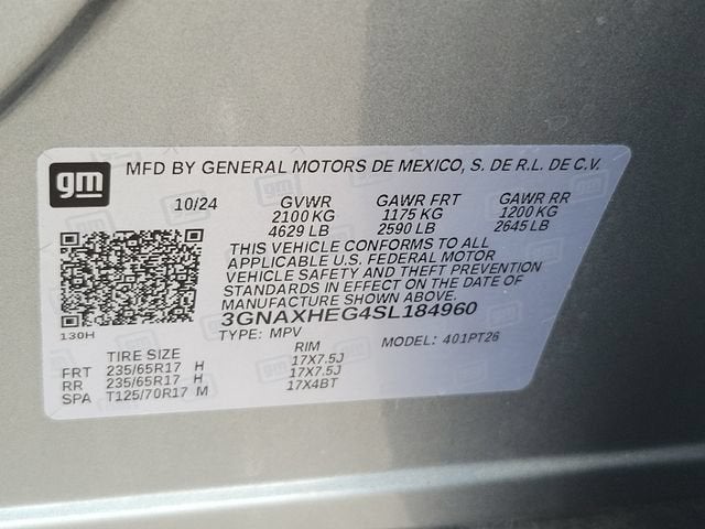 2025 Chevrolet Equinox LT