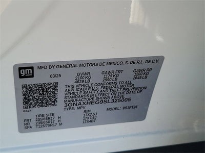 2025 Chevrolet Equinox LT