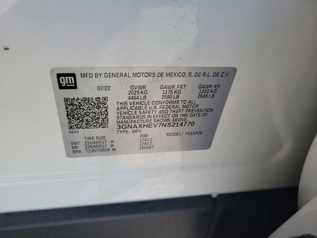 2022 Chevrolet Equinox LS