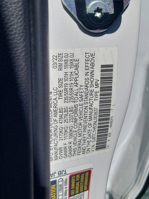 2022 Acura RDX w/Technology Package