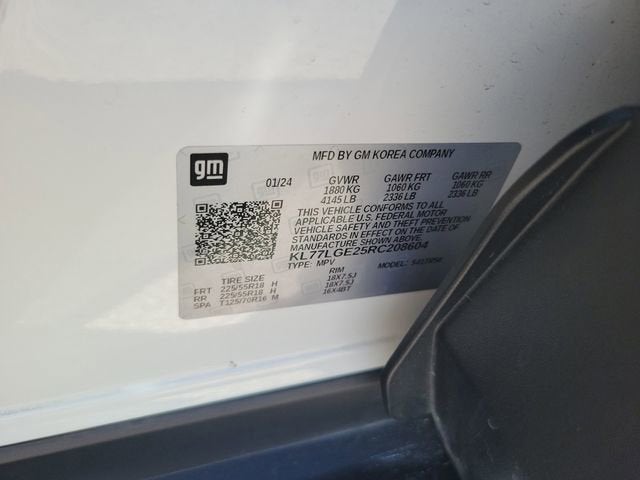 2024 Chevrolet Trax 1RS