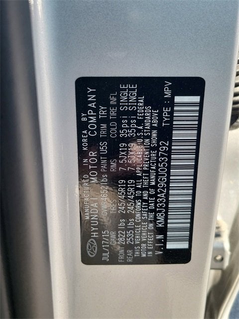 2016 Hyundai Tucson Limited