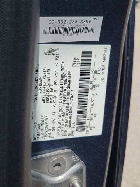 2020 Ford Transit Connect Wagon XL