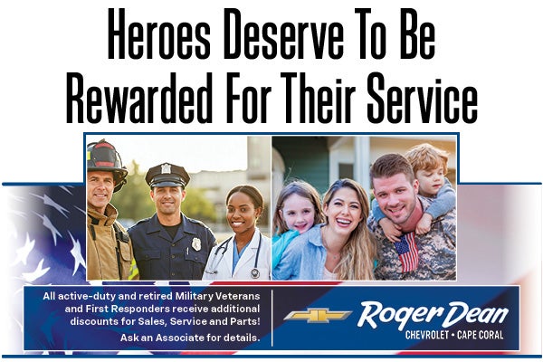 Heros deserve to be rewarded for their service