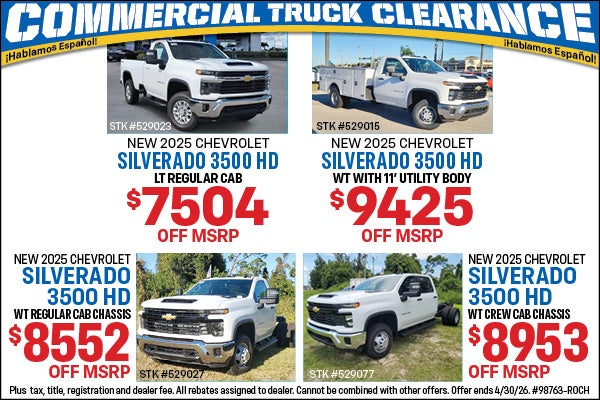Commercial Truck Clearance