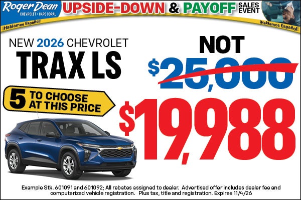 NEW 2026 CHEVROLTE TRAX LS