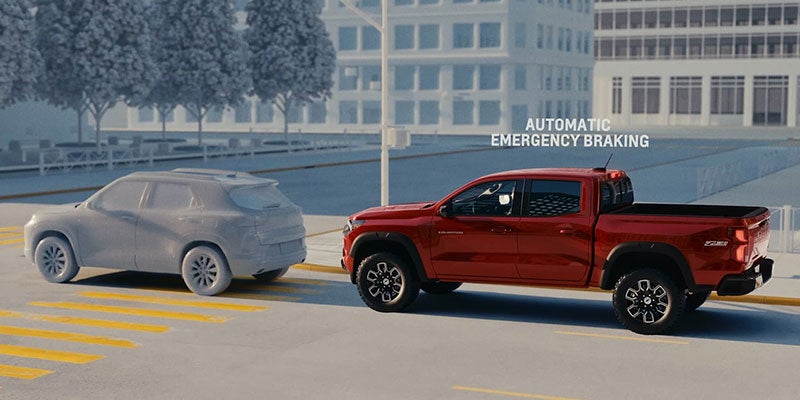2024 Chevrolet Colorado Safety Assist Feature: Forward Collision Alert & Automatic Emergency Braking
